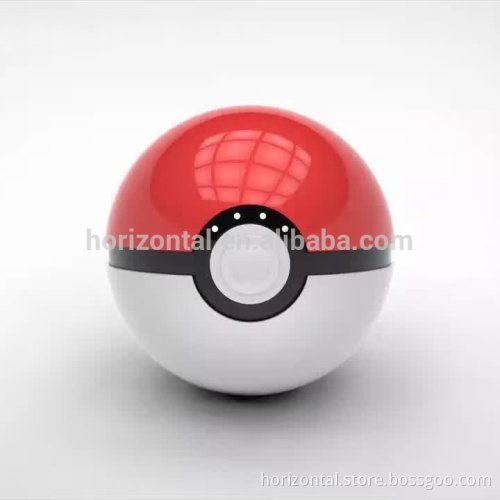 12000mah pokeball crystal power bank Pokemon III with Pikachu projector